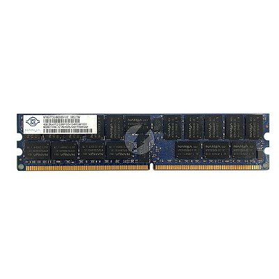 Memória RAM Nanya NT4GT72U4ND0BV-3C 405477-061: DDR2, 4GB, 2Rx4, 667P, RDIMM