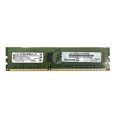 Memória RAM SMART SH564128FH8N0QNSCG 03T6566 U43C05G 41U6043 655410-D0B: DDR3, 4GB, 2Rx8, 1600, UDIMM
