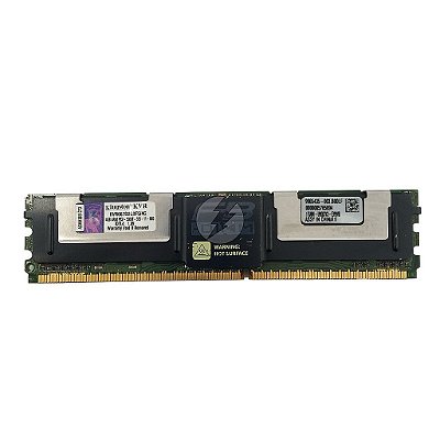 Memória RAM Kingston KVR667D2Q8F5/4G: DDR2, 4GB, 4Rx8, 667F, FBDIMM