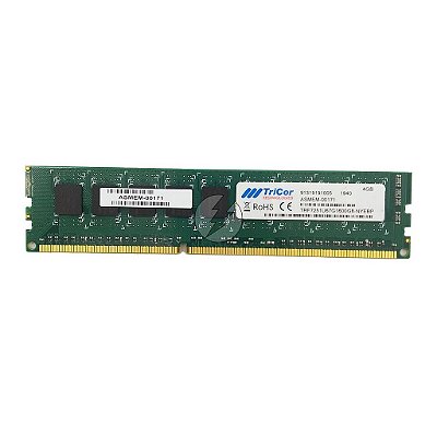 Memória RAM TriCor ASMEM-00171 TRF7251U67G1600G8-NYEBP: DDR3, 4GB, 1600, UDIMM