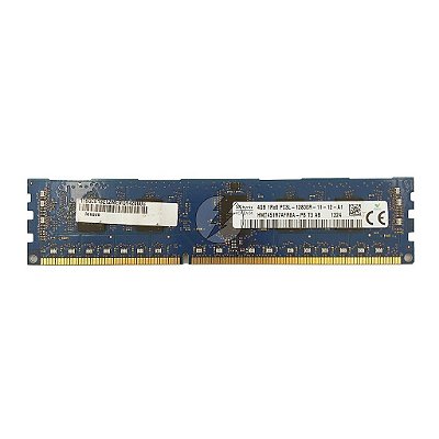 Memória RAM SK hynix HMT451R7AFR8A-PB: DDR3L, 4GB, 1Rx8, 1600R, RDIMM