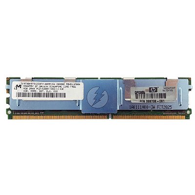Memória RAM Micron MT36HTF51272FY-667E1D4 398708-061: DDR2, 4GB, 2Rx4, 667F, FBDIMM
