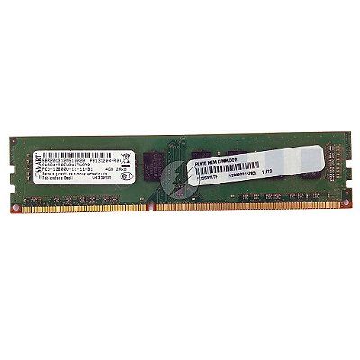 Memória RAM SMART SH564128FH8N0TNSDR U43D05R: DDR3, 4GB, 2Rx8, 1600U, UDIMM