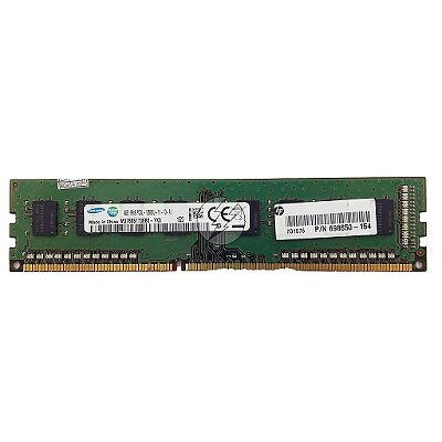 Memória RAM Samsung M378B5173EB0-YK0 698650-154: DDR3L, 4GB, 1Rx8, 1600U, UDIMM