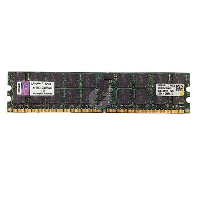 Memória RAM Kingston KVR667D2D4P5/4G: DDR2, 4GB, Rx, 667, RDIMM