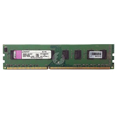 Memória RAM Kingston KVR1333D3N9/4G Chip Elpida: DDR3, 4GB, 2Rx8, 1333, UDIMM