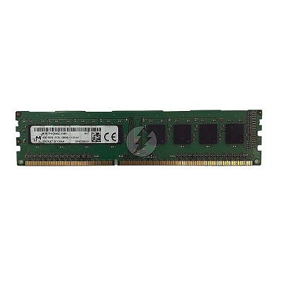 Memória RAM Micron MT8KTF51264AZ-1G4E1: DDR3L, 4GB, 1Rx8, 1600U, UDIMM