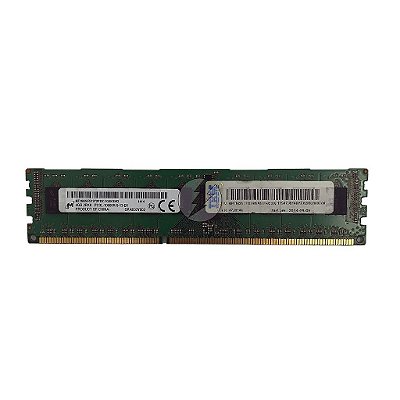 Memória RAM Micron MT18KSF51272PDZ-1G4K1HG: DDR3L, 4GB, 2Rx8, 1333R, RDIMM