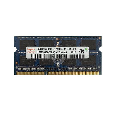 Memória RAM Hynix HMT351S6CFR8C-PB: DDR3, 4GB, 2Rx8, 1600S, SODIMM