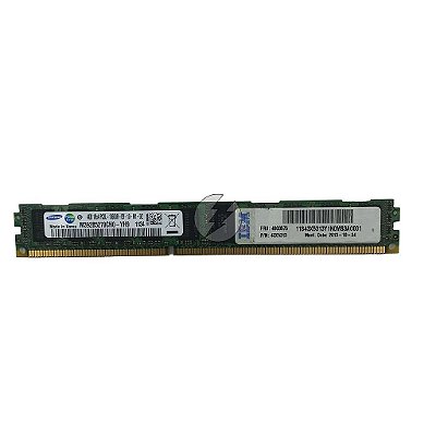 Memória RAM Samsung M392B5270CH0-YH9 46C0575 43X5313: DDR3L, 4GB, 1Rx4, 1333MHz, 10600R, RDIMM, VLP
