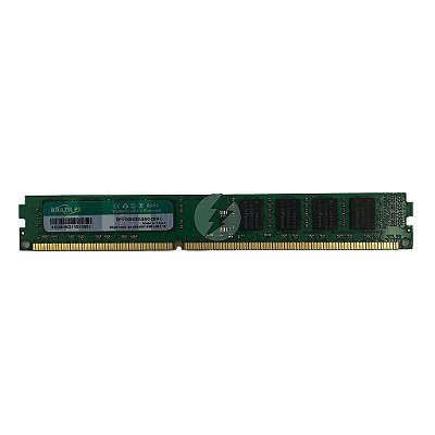 Memória RAM Brazil PC BPC1333D3CL9/4G Chip Nanya: DDR3, 4GB, Rx, 1333, UDIMM, VLP
