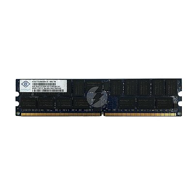 Memória RAM Nanya NT4GT72U4ND0BV-3C: DDR2, 4GB, 2Rx4, 667P, RDIMM