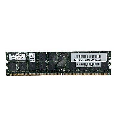 Memória RAM NetApp 69002524-C10-NTA-T 107-00120+A0 PK1042: DDR2, 4GB, Rx, 667MHz, 5300R, RDIMM