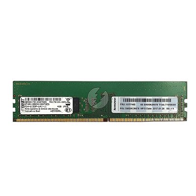 Memória RAM SMART SF464128CKHI6DFSEG U044EGL SM30K39075 03T7465: DDR4, 4GB, 1Rx8, 2133P, UDIMM