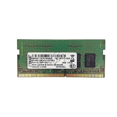 Memória RAM Samsung M471A5244CB0-CRC 855842-973: DDR4, 4GB, 1Rx16, 2400T, SODIMM