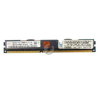 Memória RAM Hynix HMT41GV7CMR4A-H9 43X5318 46C0580: DDR3L, 8GB, 2Rx4, 1333R, RDIMM, VLP