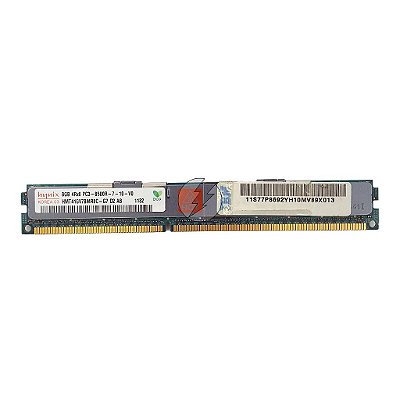 Memória RAM SK hynix HMT41GV7BMR8C-G7 77P8692: DDR3, 8GB, 4Rx8, 1066MHz, 8500R, RDIMM