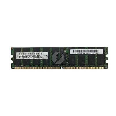 Memória RAM Micron MT72HTS1G72PY-53EE1: DDR2, 8GB, 4Rx4, 533P, RDIMM
