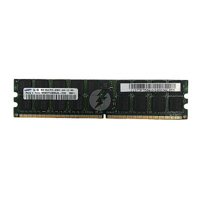 Memória RAM Samsung M393T1G60QJA-CD5: DDR2, 8GB, 4Rx4, 533P, RDIMM