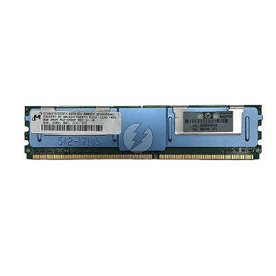 Memória RAM Micron MT36HTS1G72FY-667A1D4 398709-071: DDR2, 8GB, 2Rx4, 667F, FBDIMM