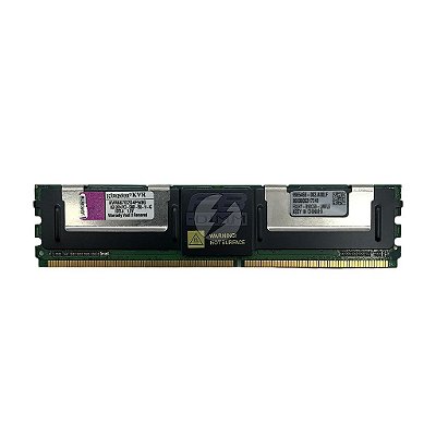 Memória RAM Kingston KVR667D2D4F5/8G: DDR2, 8GB, 2Rx4, 667F, FBDIMM