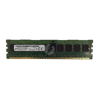 Memória RAM Micron MT18JSF1G72PZ: DDR3, 8GB, 1Rx4, 1866R, RDIMM
