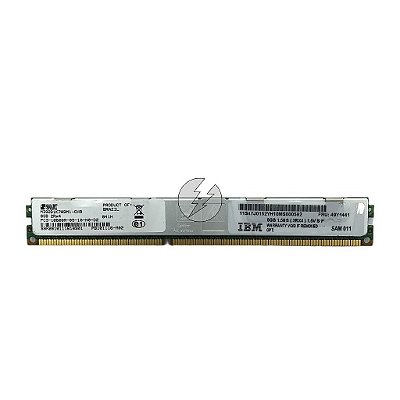 Memória RAM SMART M392B1K70BM1-CH9 841H 47J0152 49Y1441: DDR3, 8GB, 2Rx4, 1333MHz, 10600R, RDIMM, VLP