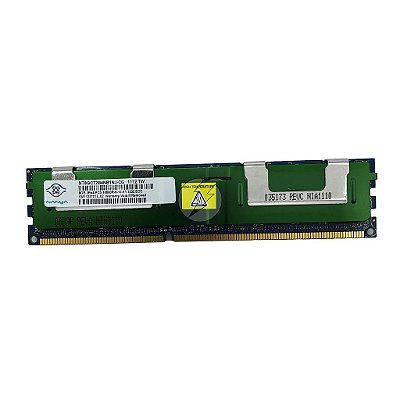 Memória RAM Nanya NT8GC72B4NB1NJ-CG: DDR3, 8GB, 2Rx4, 1333MHz, 10600R, RDIMM
