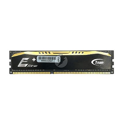Memória RAM Team Elite+ TPD38G1600HC11BK: DDR3, 8GB, Rx, 1600, UDIMM