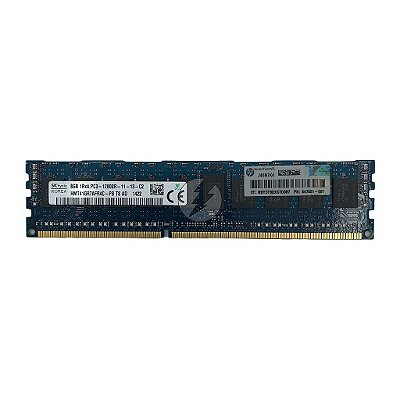 Memória RAM SK hynix HMT41GR7AFR4C-PB 6457651-081: DDR3, 8GB, 1Rx4, 1600MHz, 12800R, RDIMM