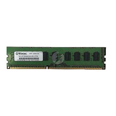 Memória RAM Wintec WL3UE808G13LSD-CTX: DDR3, 8GB, 2Rx8, 1333MHz, 10600R, RDIMM