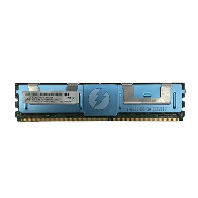 Memória RAM Micron MT36HTF1G72FZ-667C1: DDR2, 8GB, 2Rx4, 667MHz, 5300F, FBDIMM