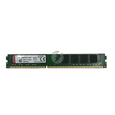 Memória RAM Kingston KCP316ND8/8 Chip Kingston: DDR3, 8GB, 2Rx8, 1600MHz, 12800, UDIMM, VLP