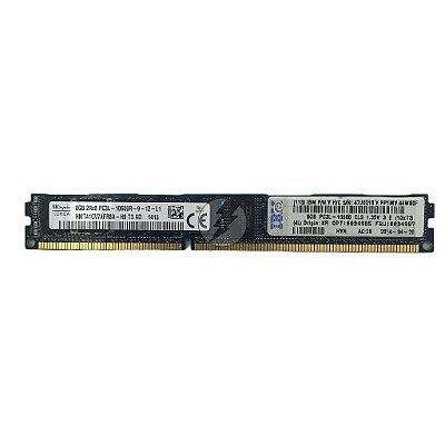 Memória RAM SK hynix HMT41GV7AFR8A-H9 47J0210 00D4987: DDR3L, 8GB, 2Rx8, 1333MHz, 10600R, RDIMM, VLP
