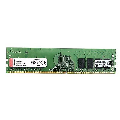 Memória RAM Kingston KCP424NS8/8: DDR4, 8GB, 1Rx8, 2400T, UDIMM