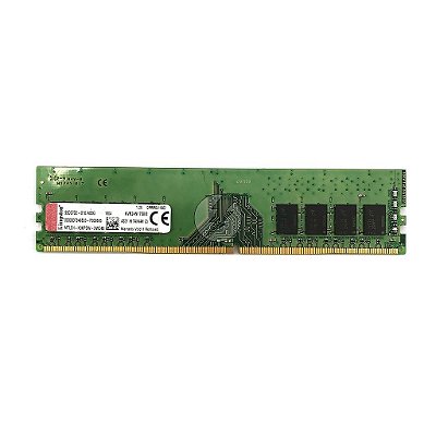 Memória RAM Kingston KVR24N17S8/8: DDR4, 8GB, 1Rx8, 2400T, UDIMM
