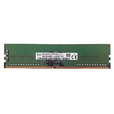 Memória RAM SK hynix HMA81GU6CJR8N-VK: DDR4, 8GB, 1Rx8, 2666V, UDIMM