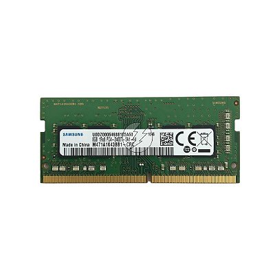 Memória RAM Samsung M471A1K43BB1-CRC 7J171 820570-002: DDR4, 8GB, 1Rx8, 2400T, SODIMM