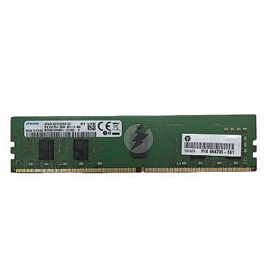 Memória RAM Samsung M393A1K43BB1-CTD6Q 864706-591: DDR4, 8GB, 1Rx8, 2666V, RDIMM