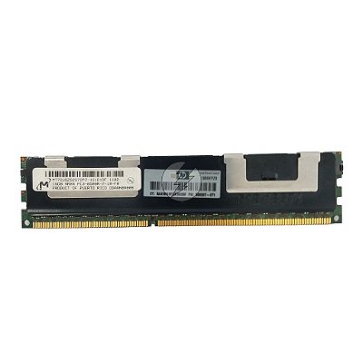 Memória RAM Micron MT72JSZS2G72PZ 500207-071: DDR3, 16GB, 4Rx4, 1066R, RDIMM