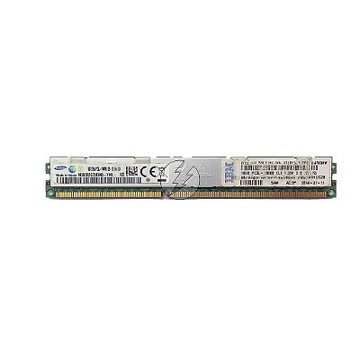 Memória RAM Samsung M392B2G70DM0-YH9 49Y1528: DDR3L, 16GB, 2Rx4, 1333, RDIMM, VLP