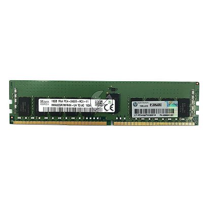Memória RAM SK hynix HMA82GR7MFR4N-UH 809082-091: DDR4, 16GB, 1Rx4, 2400T, RDIMM