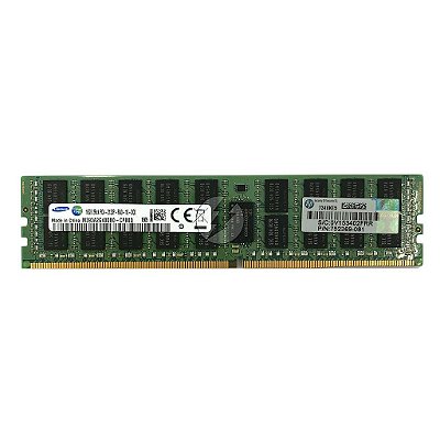 Memória RAM Samsung M386A2G40DB0-CPB2Q 752369-081: DDR4, 16GB, 2Rx4, 2133P, RDIMM