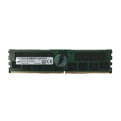 Memória RAM Micron MTA36ASF2G72PZ-2G3B1: DDR4, 16GB, 2Rx4, 2400T, RDIMM