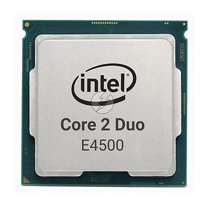 Processador Intel Core 2 Duo E4500: 2 core, LGA775, 2,20Ghz
