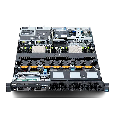 Servidor Dell R630: 2 Xeon E5-2673 V3 12 Core, 64GB, 2x HD 1TB Sata 10k + Rede Dual Sfp+ 10 Giga