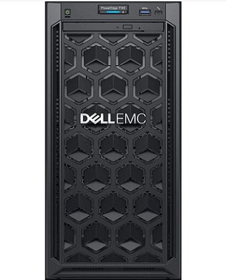 Servidor Dell PowerEdge T140: 1x Xeon 4 Core, DDR4 32GB, 2x HD SATA 2TB