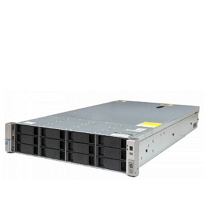 Servidor HP DL380 G9 12 Baias: 2 Xeon 12 Core, Ram DDR4 64Gb, 600Gb SAS.