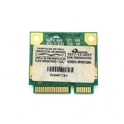 Placa de Rede Wireless para Notebook AW-NE139HS