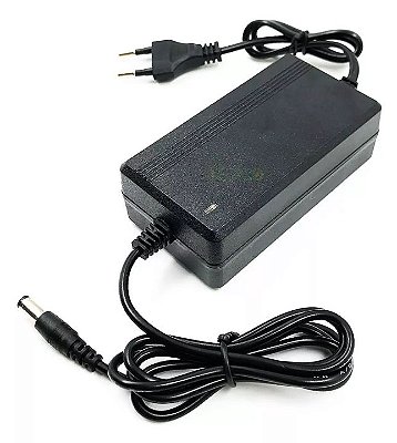 Fonte 12v 5a Bivolt 5A- Plug P4, IDEAL PARA FITA LED E CFTV
